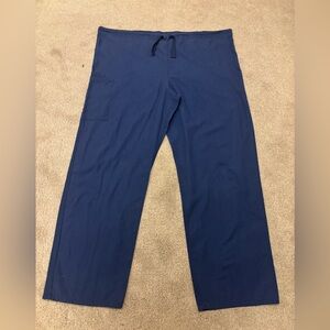 Men's Navy Blue Scub Pants
